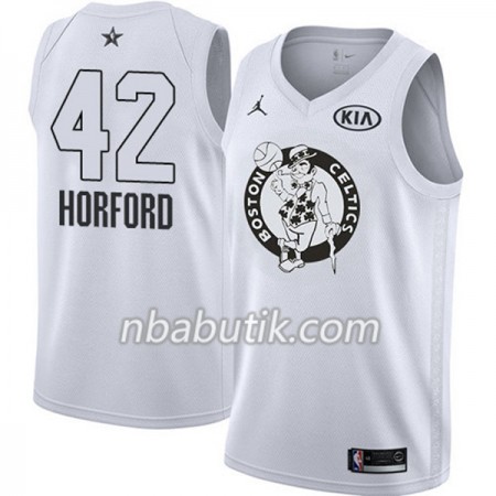 NBA Mænd Trøje Boston Celtics Al Horford 42 2018 All Star Jordan Brand Hvid Swingman